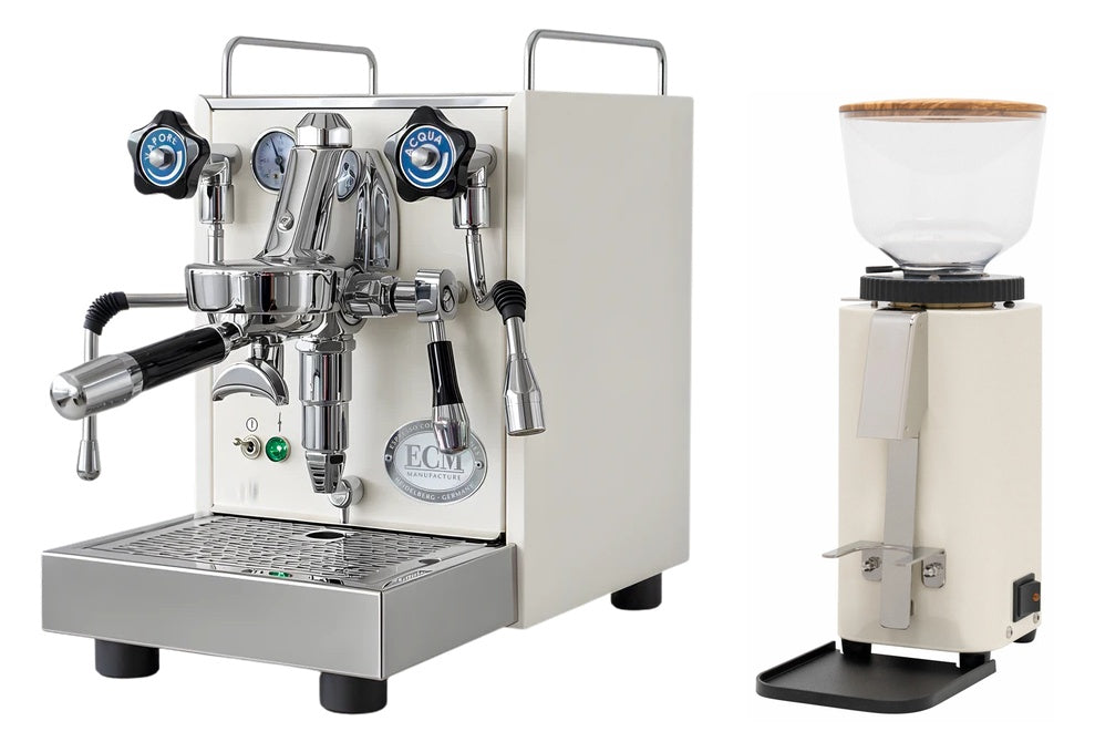 ECM Mechanika Slim PID & ECM C-Manuale 54 Espresso Grinder (Bundle)