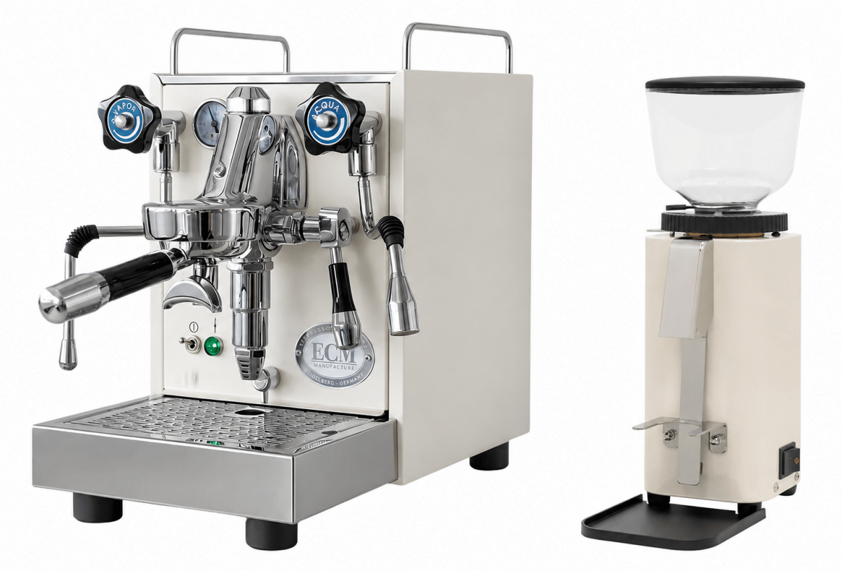 ECM Mechanika Slim PID & ECM C-Manuale 54 Espresso Grinder (Bundle) - Café Liégeois Canada Inc.