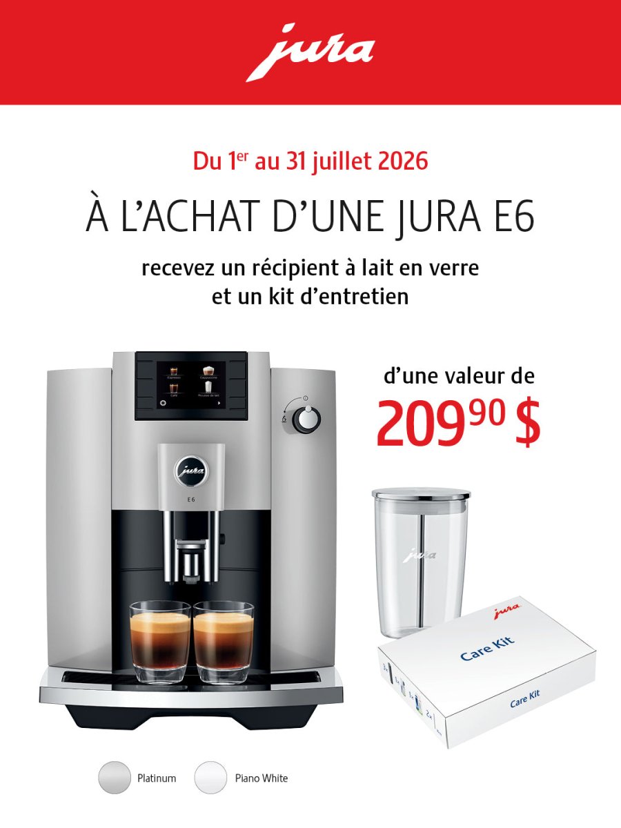 Jura - E6 V2 - Café Liégeois Canada Inc.