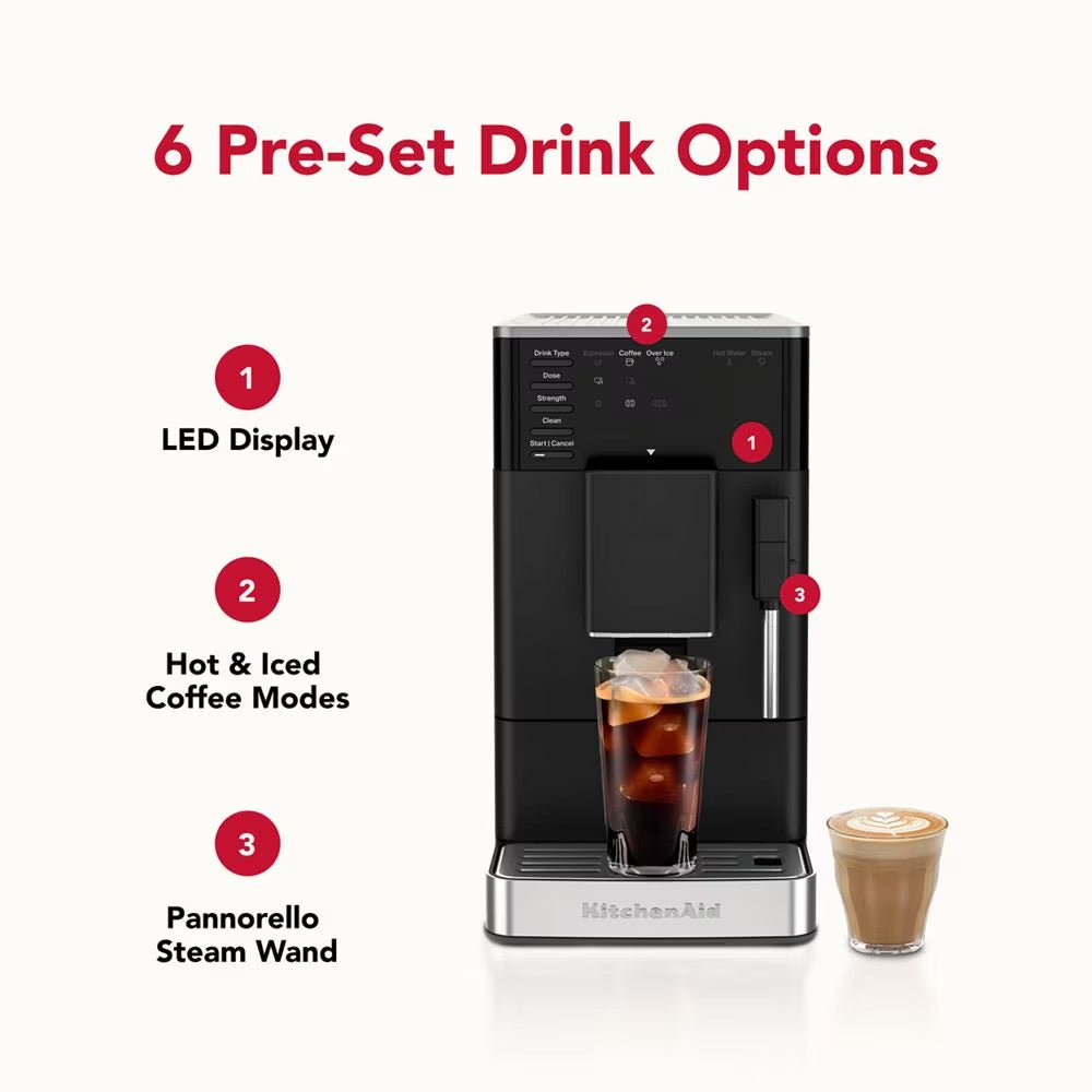 KitchenAid - KF2 Fully Automatic Espresso Machine - Café Liégeois Canada Inc.