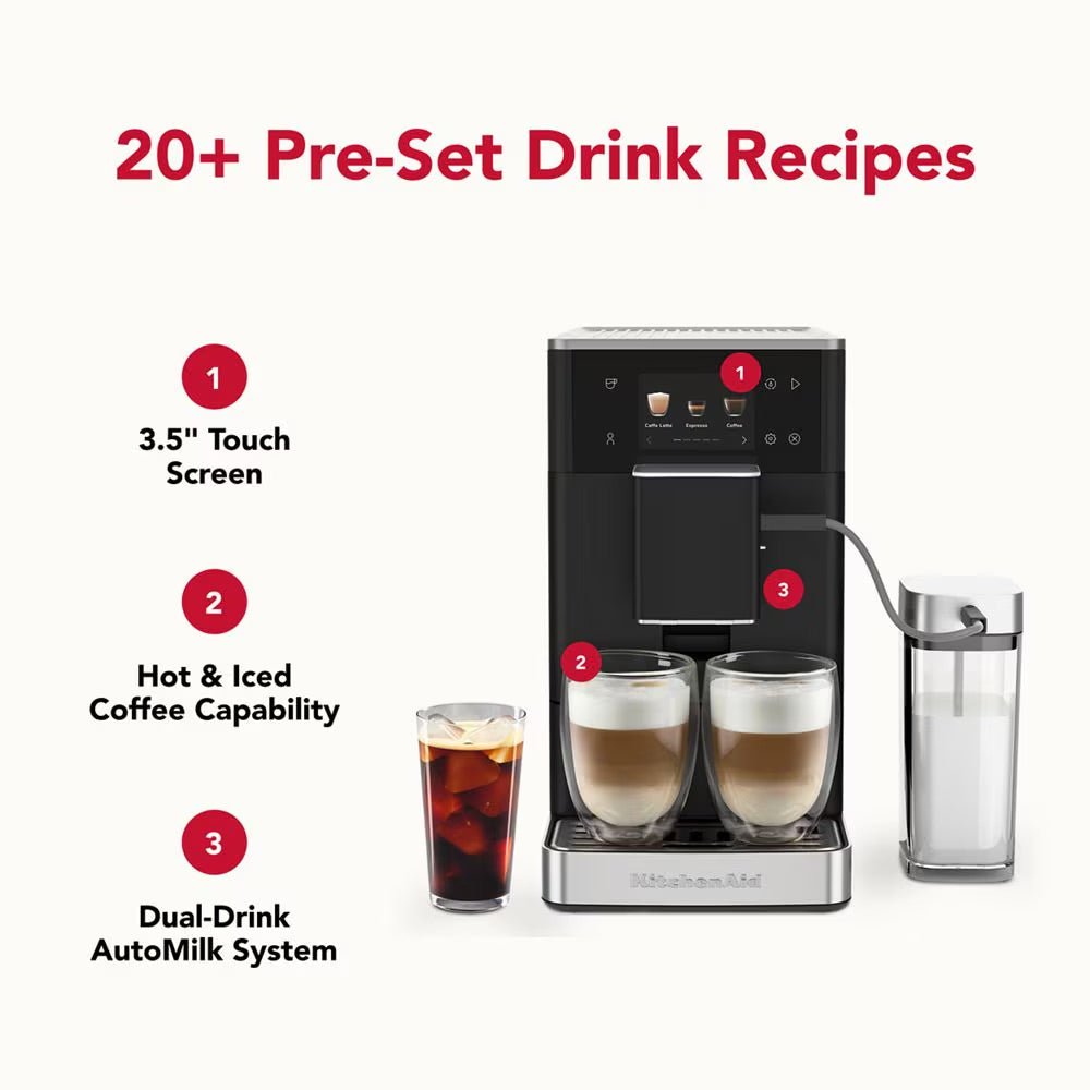 KitchenAid - KF4 - Fully Automatic Espresso Machine - Café Liégeois Canada Inc.