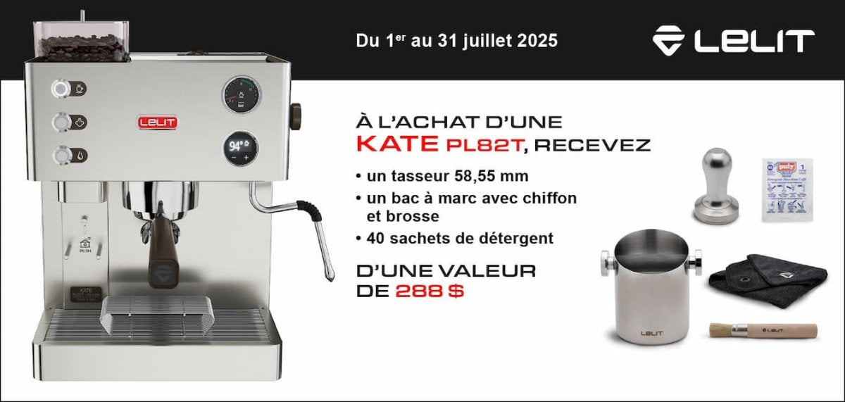 Lelit - Kate (LEPL82T) - Café Liégeois Canada Inc.
