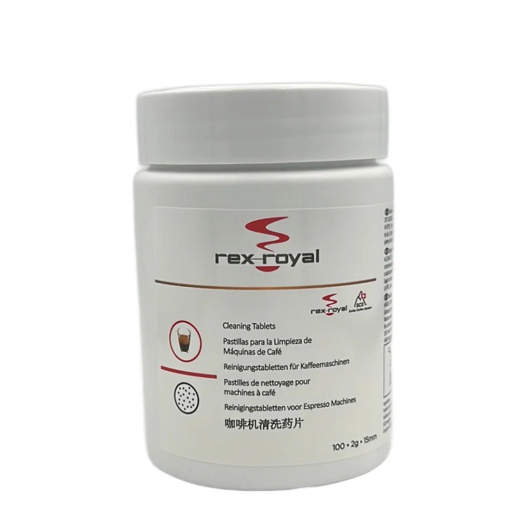 Rex-Royal - Cleaning tablets for espresso machines 2g (1x100 pcs) - Café Liégeois Canada Inc.