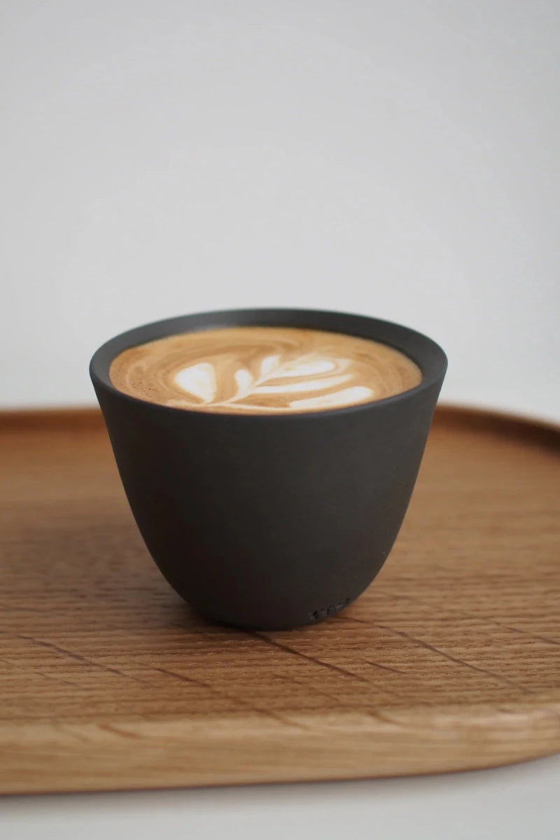 T+O Porcelain Coffee Cup - Handmade In Montreal - Café Liégeois Canada Inc.