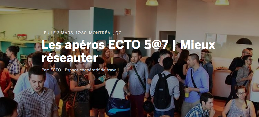 Better networking among ECTO with Reseautage.com and Café Liégeois