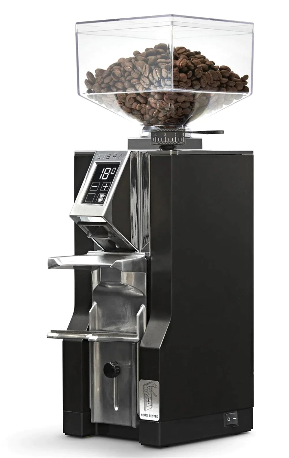 Eureka - Mignon Libra - moulin à espresso avec balance intégré - Retour