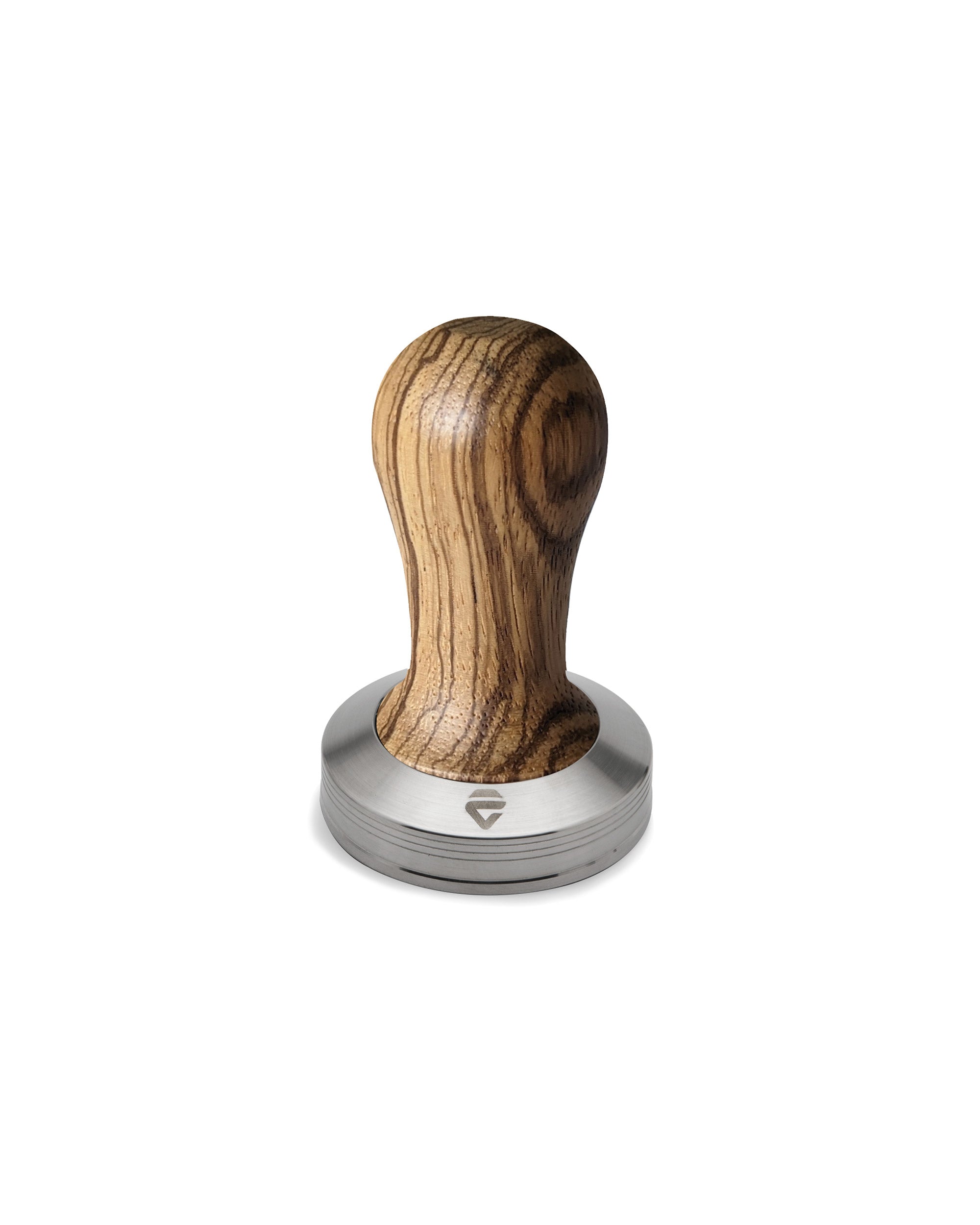 Lelit - Tamper 58mm Acier inoxydable et bois zébré