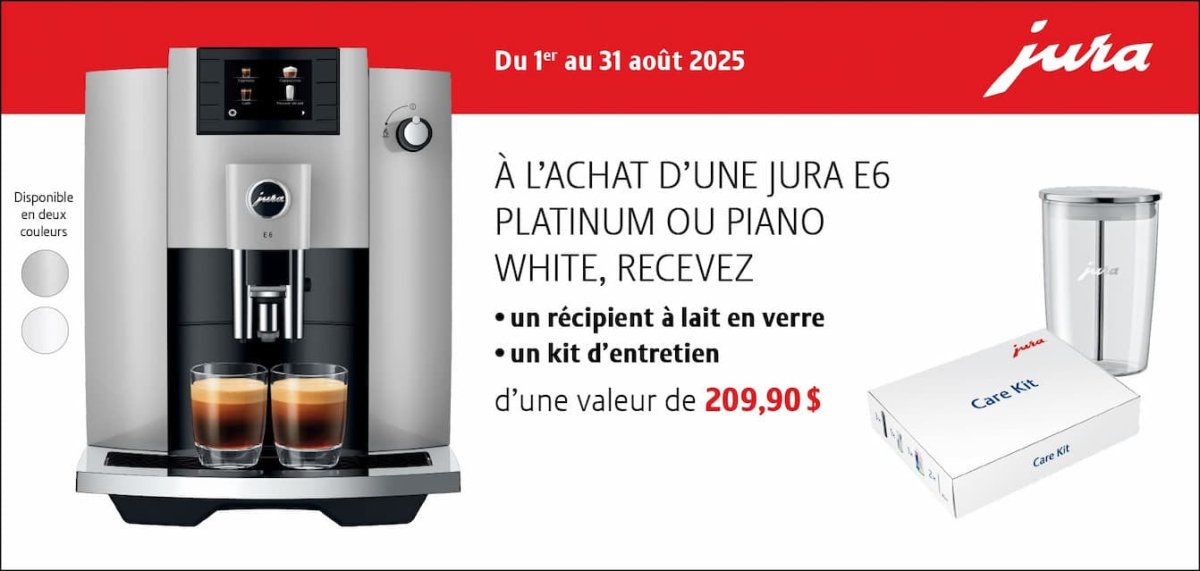 Jura - E6 V2 - Café Liégeois Canada Inc.