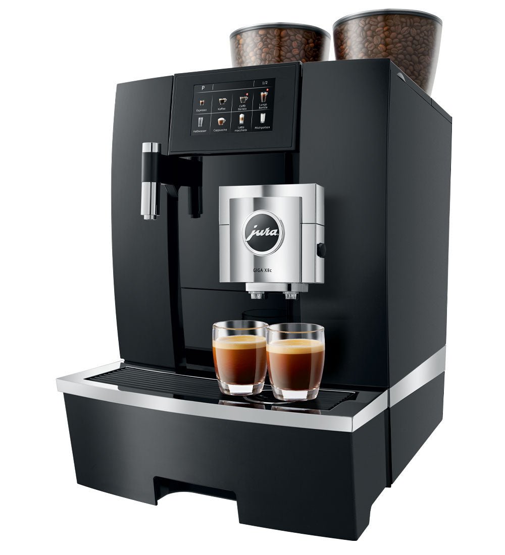 Jura - Giga X8c professional G2 Aluminum Black - Café Liégeois