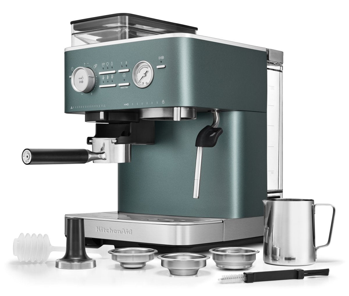 KitchenAid - Semi Automatic Espresso Machine with Burr Grinder - Café Liégeois