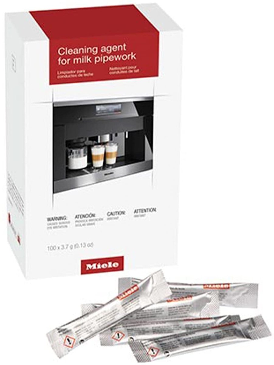 Miele - Milk pipework cleaner, 100 sachets For hygienically clean milk lines in coffee machines - Café Liégeois