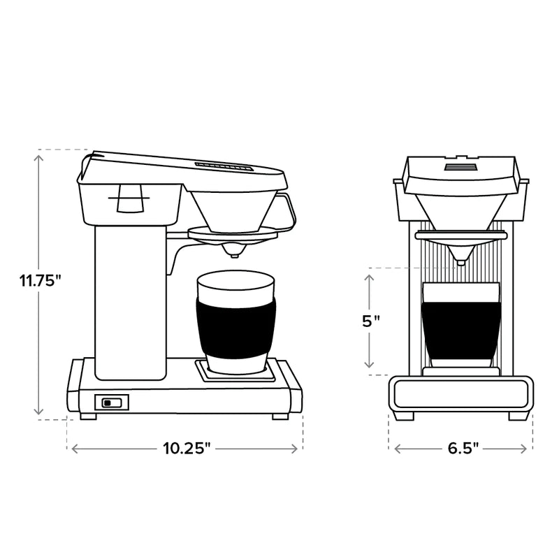 Moccamaster - Cup - One (Silver) - Café Liégeois