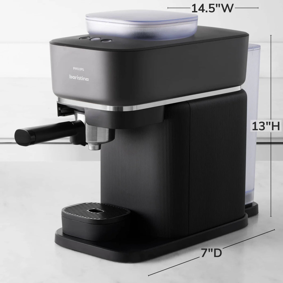 Philips Baristina Semi - Automatic Espresso Machine - Combo With Frother - Café Liégeois