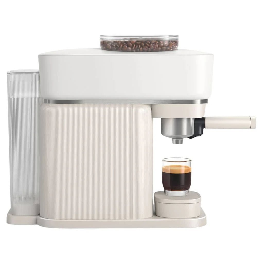 Philips Baristina WHITE Semi - Automatic Espresso Machine - Combo With Frother (RETURN) - Café Liégeois