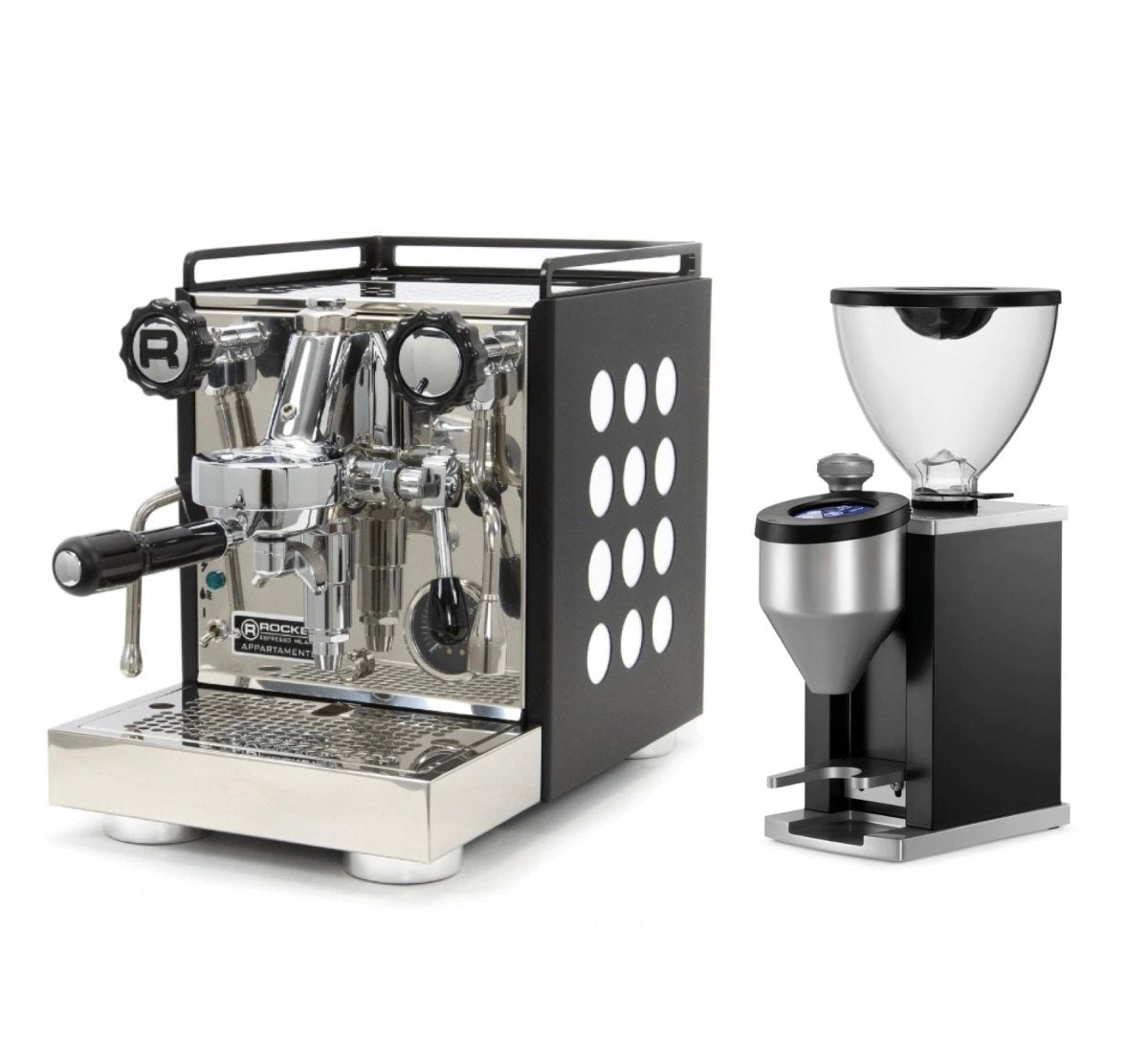 Rocket Appartamento And Faustino Grinder (Bundle) - Café Liégeois