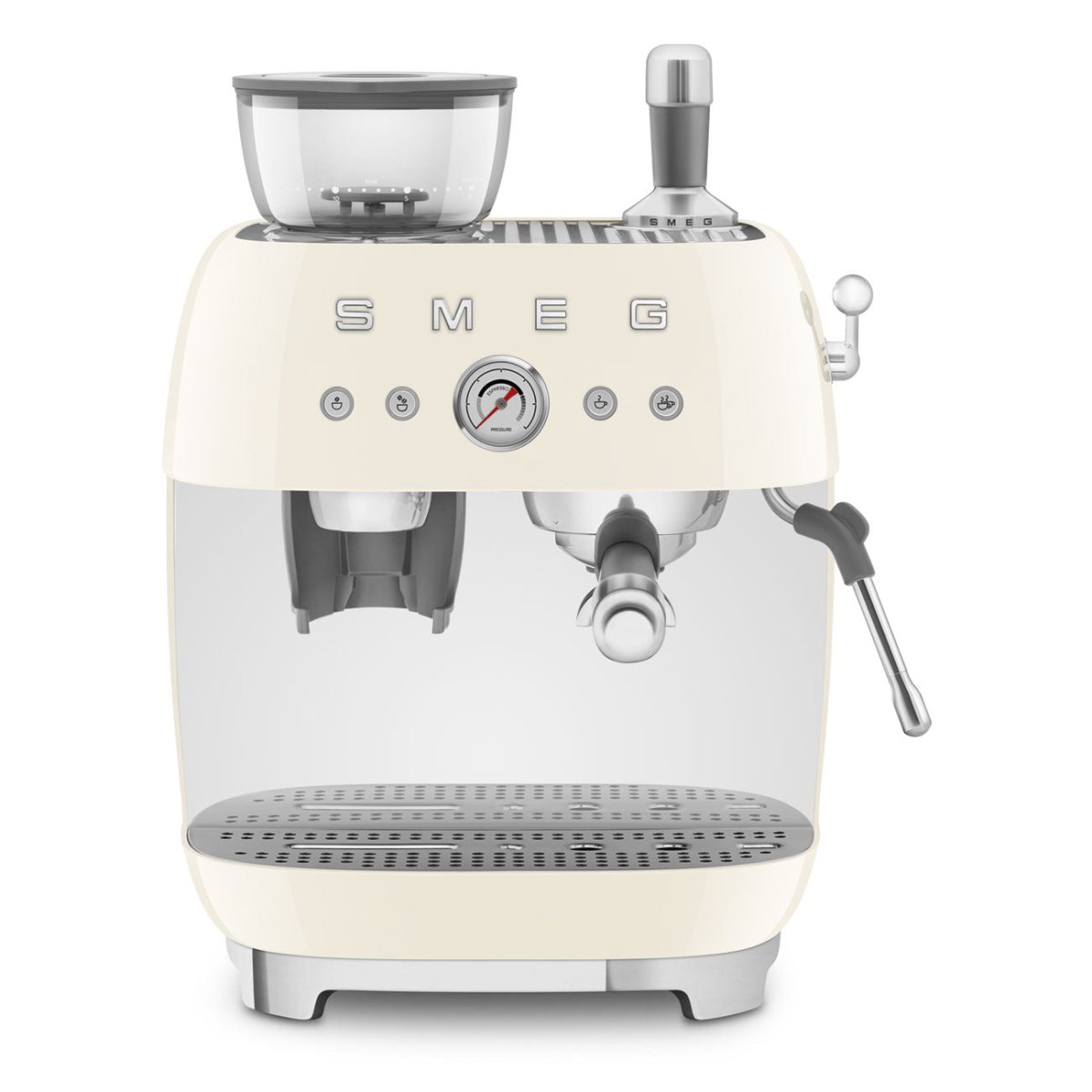 Smeg - Manual Coffee Machine with grinder - Café Liégeois Canada Inc.