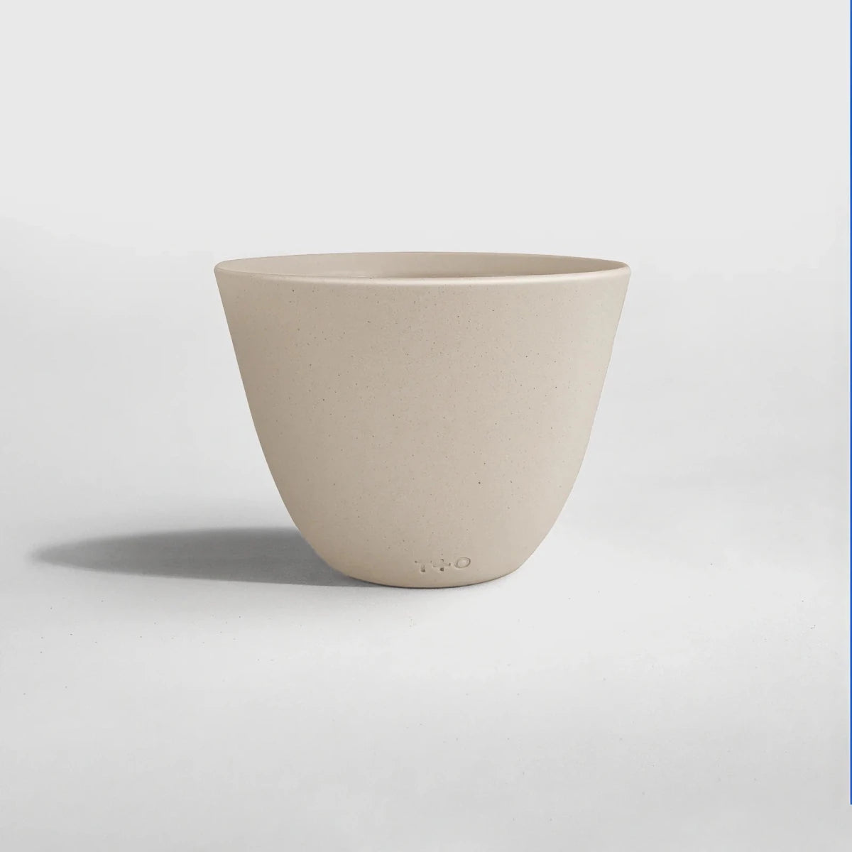 T+O Porcelain Coffee Cup - Handmade In Montreal - Café Liégeois Canada Inc.