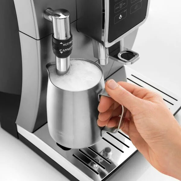 Delonghi - Dinamica Café glacé + Mousseur à lait réglable (ECAM35025SB) - RETOUR